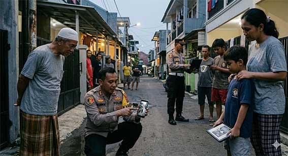 Geger Isu Pocong di Ciracas, Polisi Imbau Orang TuaAwasi Anak Gunakan AI